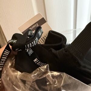 Med Couture Black scrub jogger pants